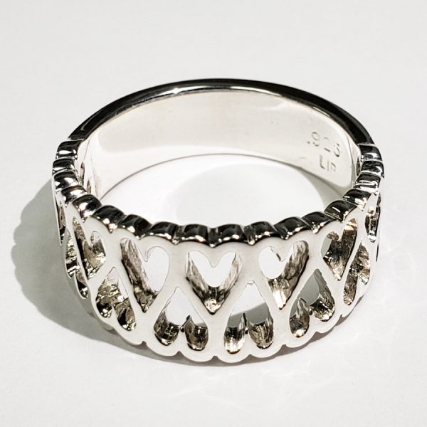 Sterling-Silver-Heart-Ring-Front